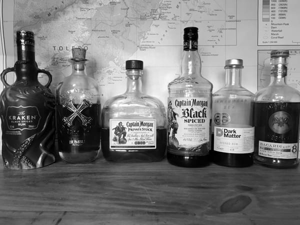 My five favourite writing rums…
